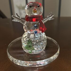 PARTYLITE Vintage snowman candle holder.
